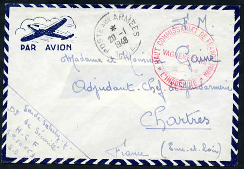 Vaguemestre du Haut-Commissariat